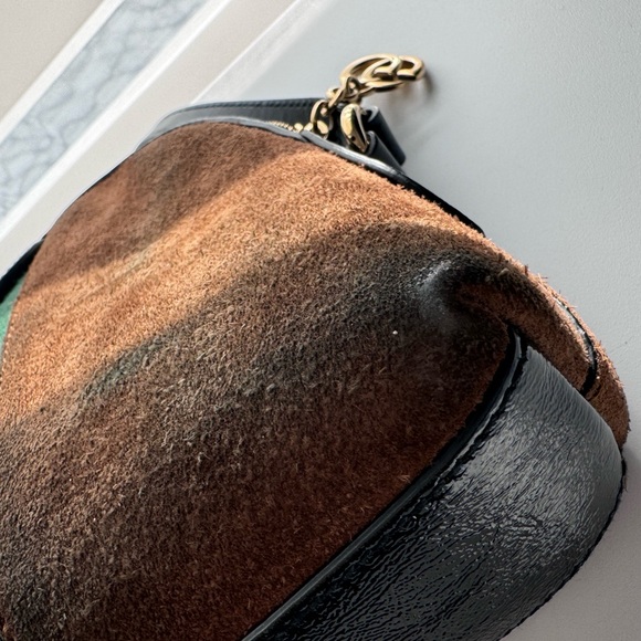 Small Gucci Ophidia Brown Suede - Picture 7 of 12